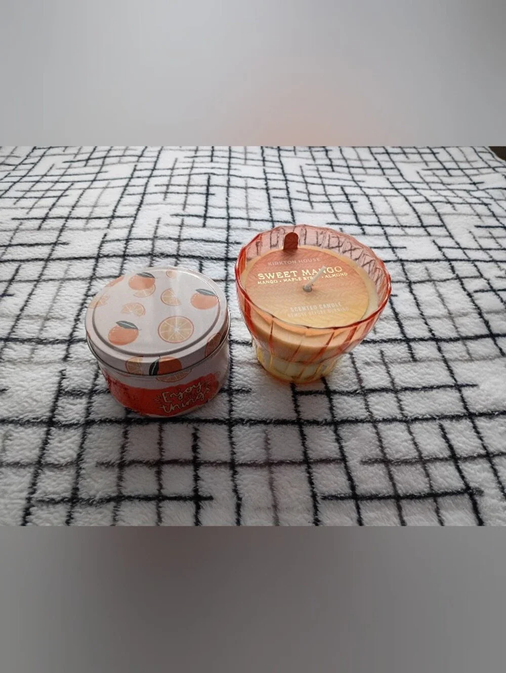 Kirkton House Sweet Mango & Orange Scented Candle and Wax Melts BRAND NEW